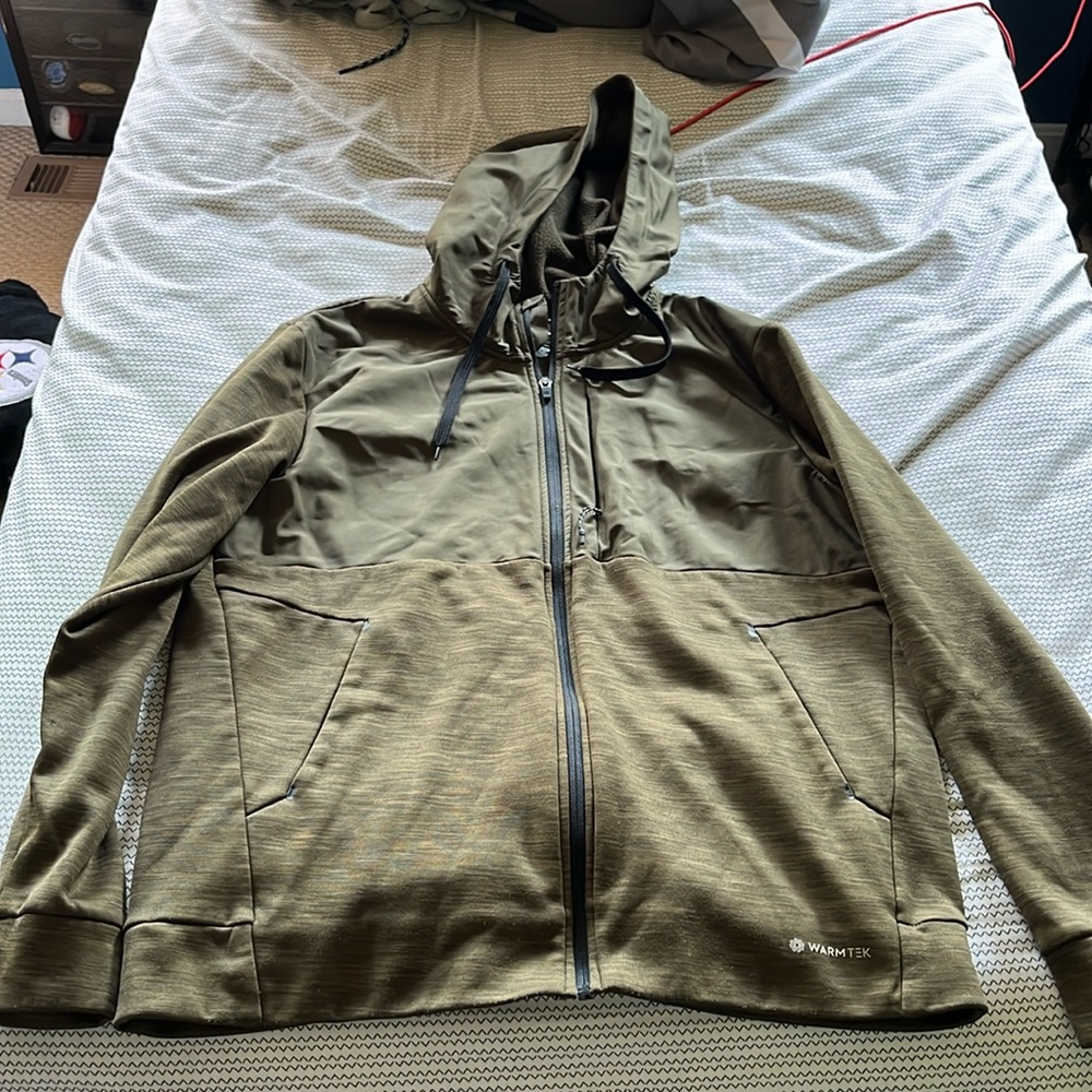 Tek gear men’s warm tek zip up jacket